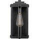 Oakland 1 Light 12.87 inch Powder Coated Black Outdoor Wall Sconce